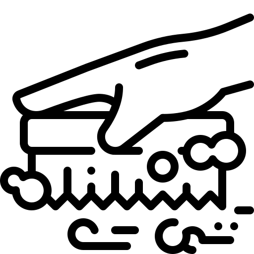 cleaning brush icon