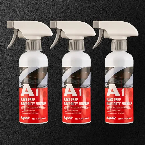 car cleaning glass 3 pack